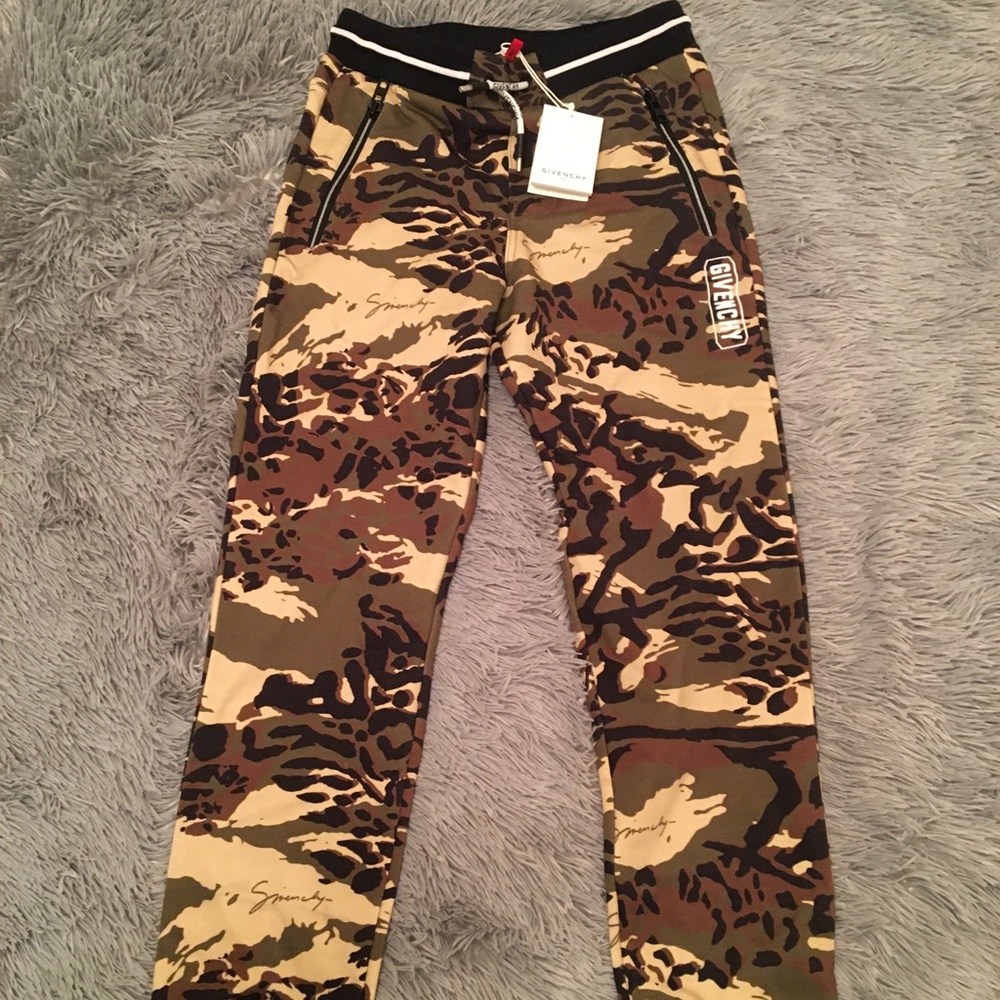 Givenchy Camo Joggers